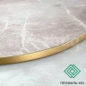 Профиль для плитки из нержавеющей стали золото (нитрид титана) GL 8 GG