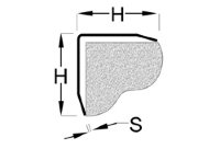 УГОЛОК ИЗ НЕРЖАВЕЮЩЕЙ СТАЛИ D 50X50 САТИНИРОВАННЫЙ