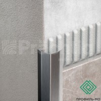 УГОЛОК ИЗ НЕРЖАВЕЮЩЕЙ СТАЛИ D 20X20 САТИНИРОВАННЫЙ